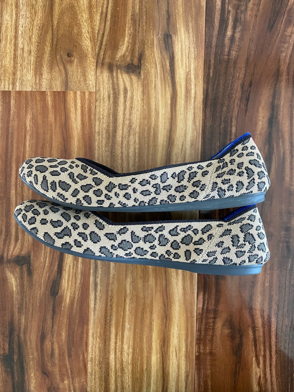 Rothy’s Round Toe Flats size 8.5 Leopard Print - Picture 7 of 7